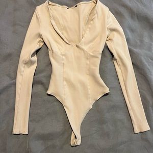 Longsleeve bodysuit XXS knitted